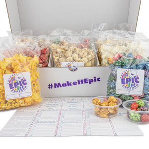 Guess That Flavor Popcorn Game Box